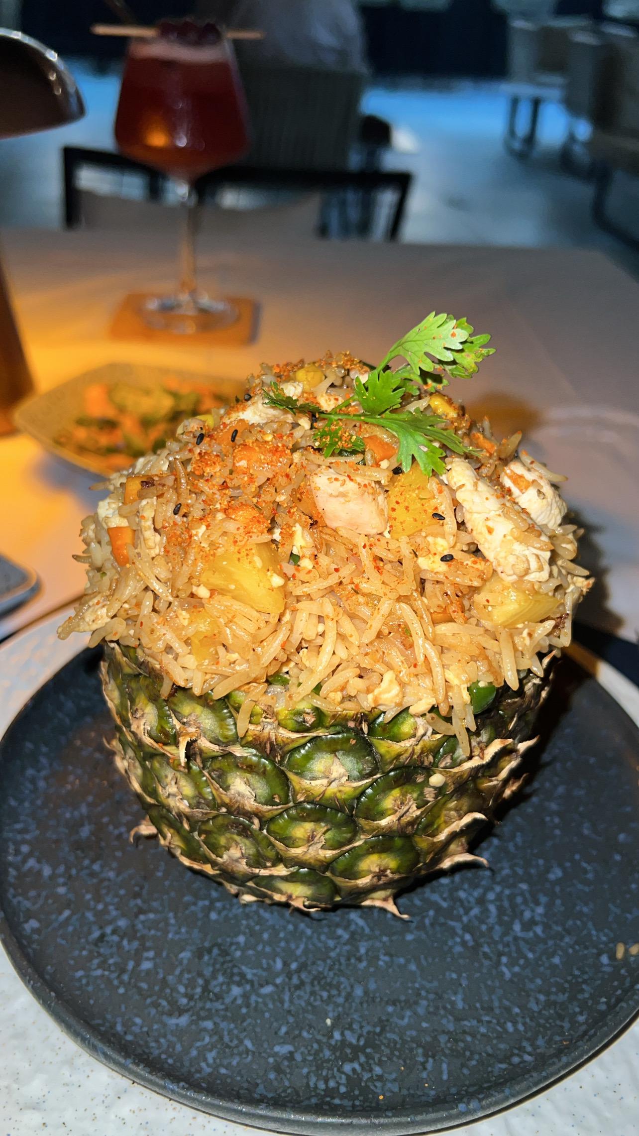 Thai pineapple fried rice